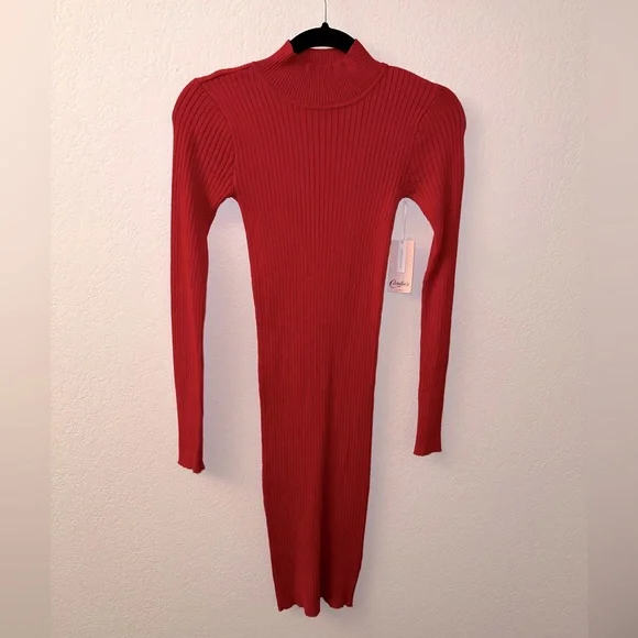 Candie's | Dresses | Nwt Candies Cherry Red Ribbed Long Sleeve Midi Bodycon Dress | Poshmark Candie's | Dresses | Nwt Candies Cherry Red Ribbed Long Sleeve Midi Bodycon Dress | Poshmark